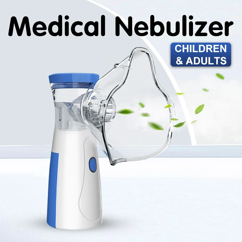 Portable Nebulizer For Asthma – Compact Inhaler Nebulizer Machine For Kids And Adults | Medical Grade Steam Therapy